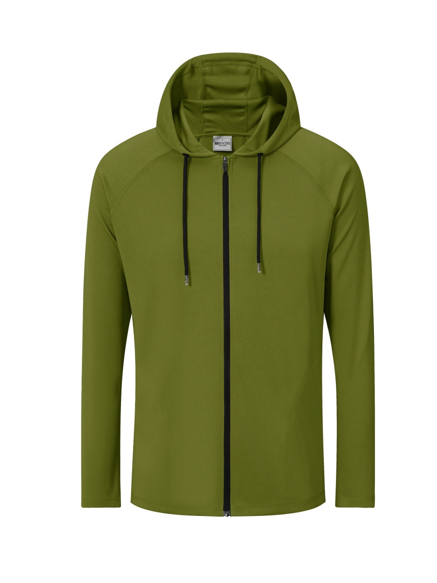 Sun Smart Full Zip Hooded Long Sleeve Shirt