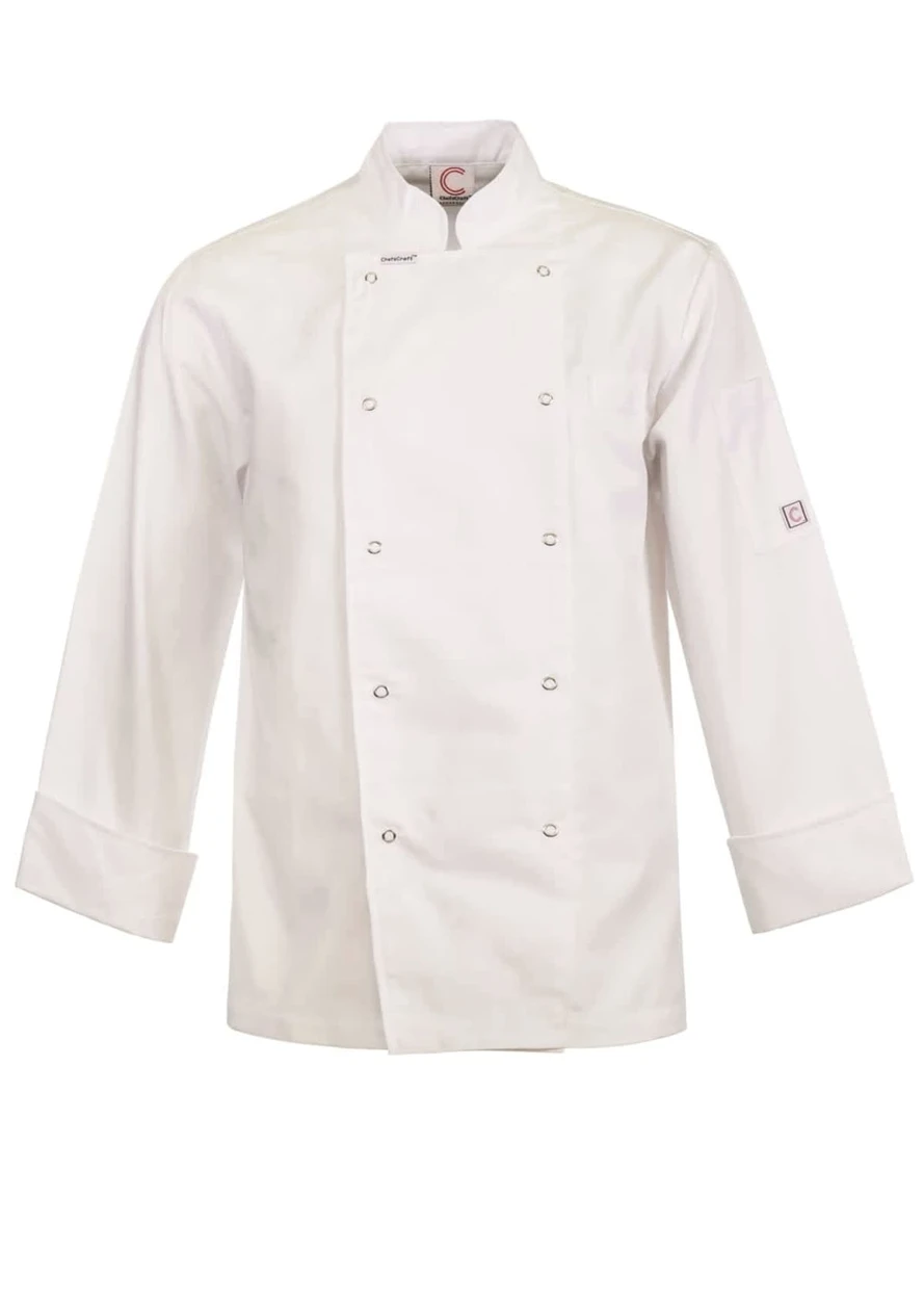 Chefscraft- EXEC CHEF JACKET LIGHT-LS