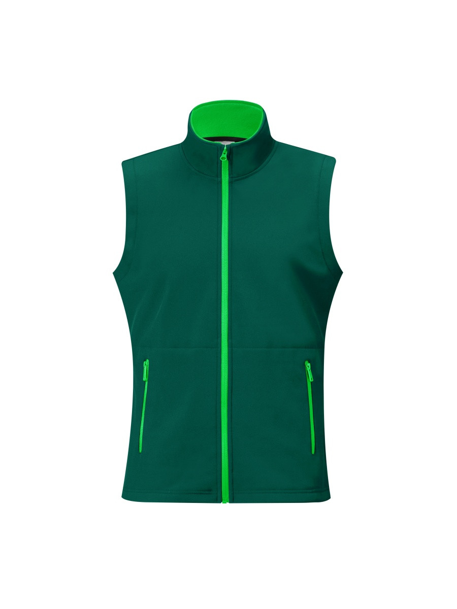Contrast Softshell Vest
