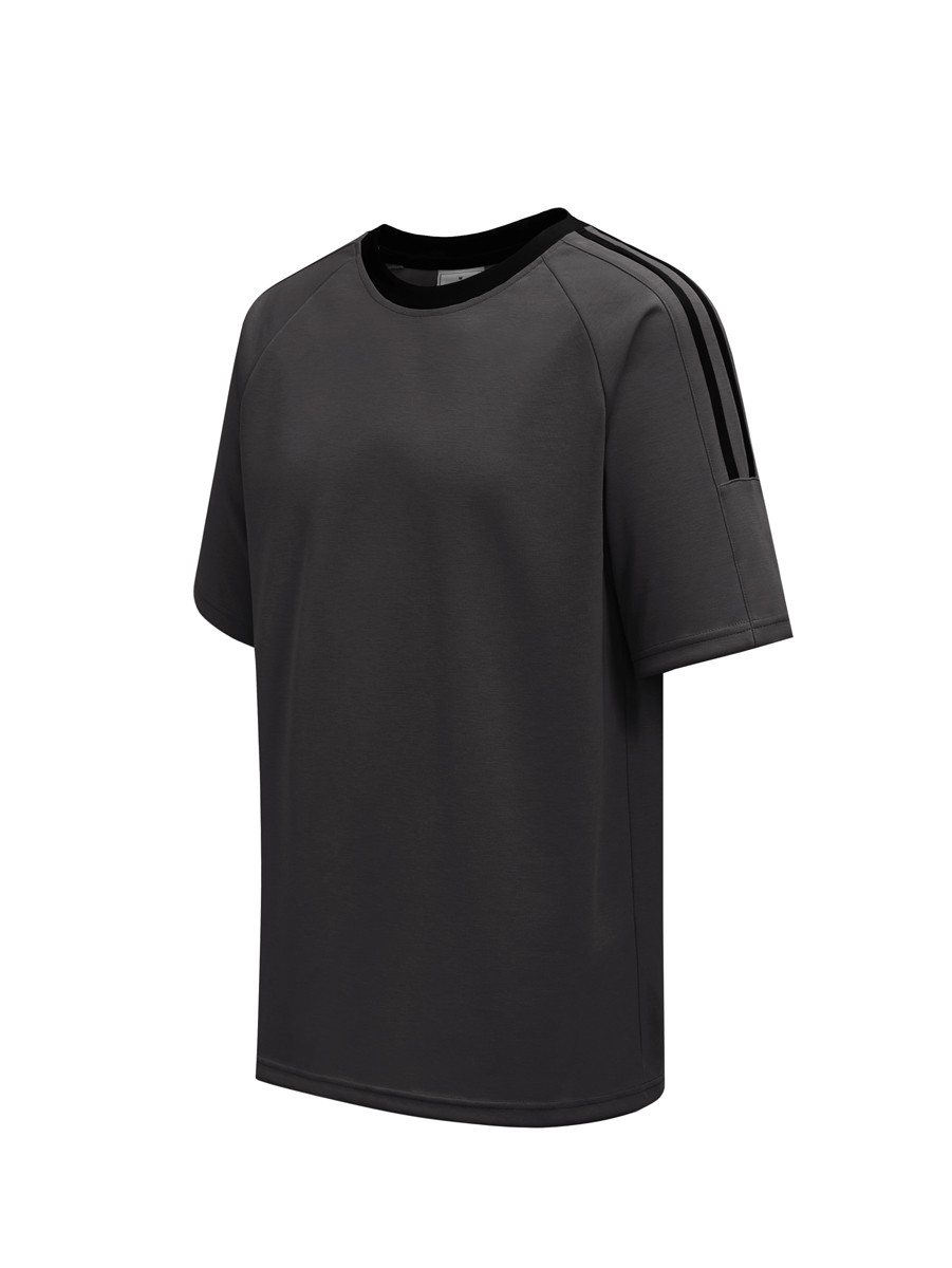 Twin Stripe Raglan Tee