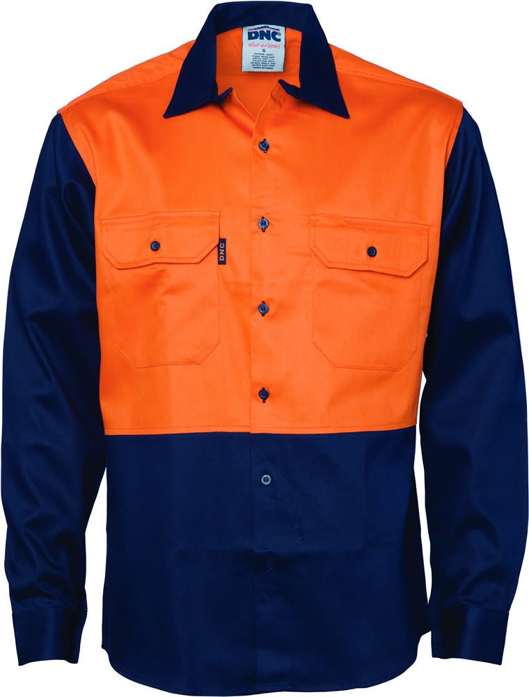 Patron Saint Flame Retardant Two Tone Drill Shirt - L/S