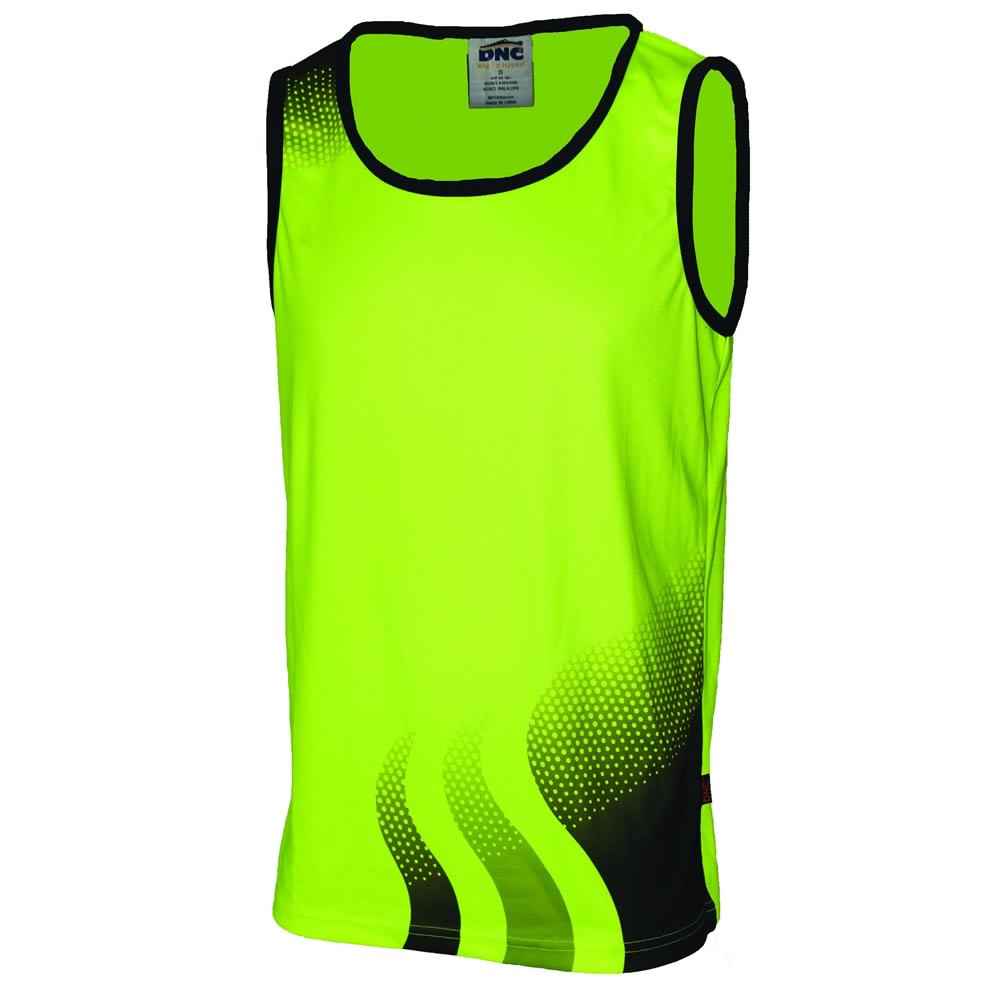 Wave Hi Vis Sublimated Singlet