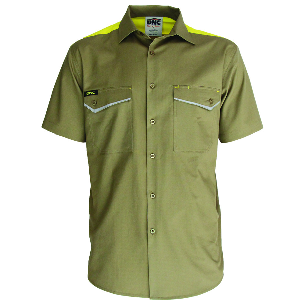 RipStop Cool Cotton Tradies Shirt Short Sleeve