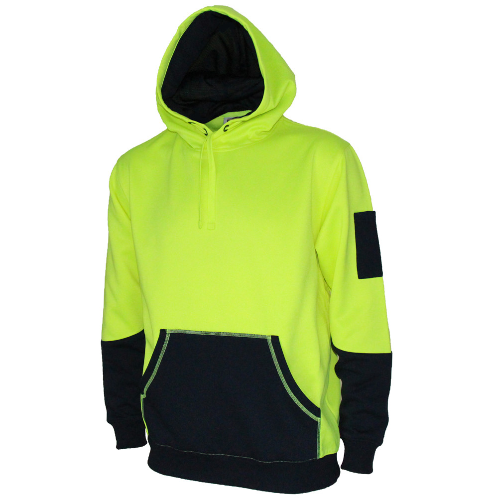 Hi Vis 2 Tone Super Fleecy Hoodie