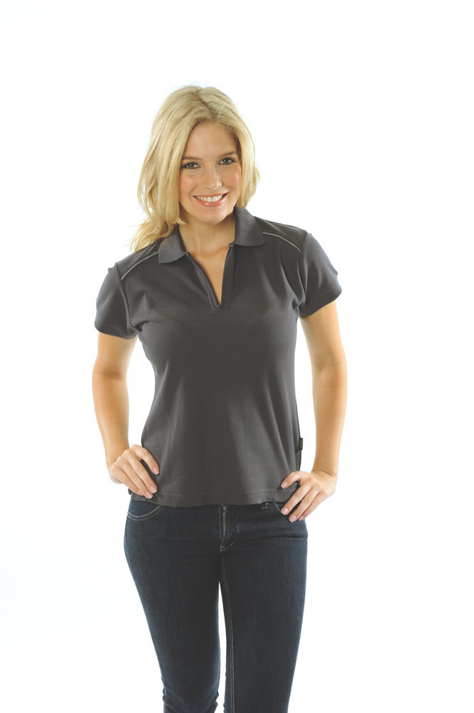 Women's Cotton Rich Paris Polo