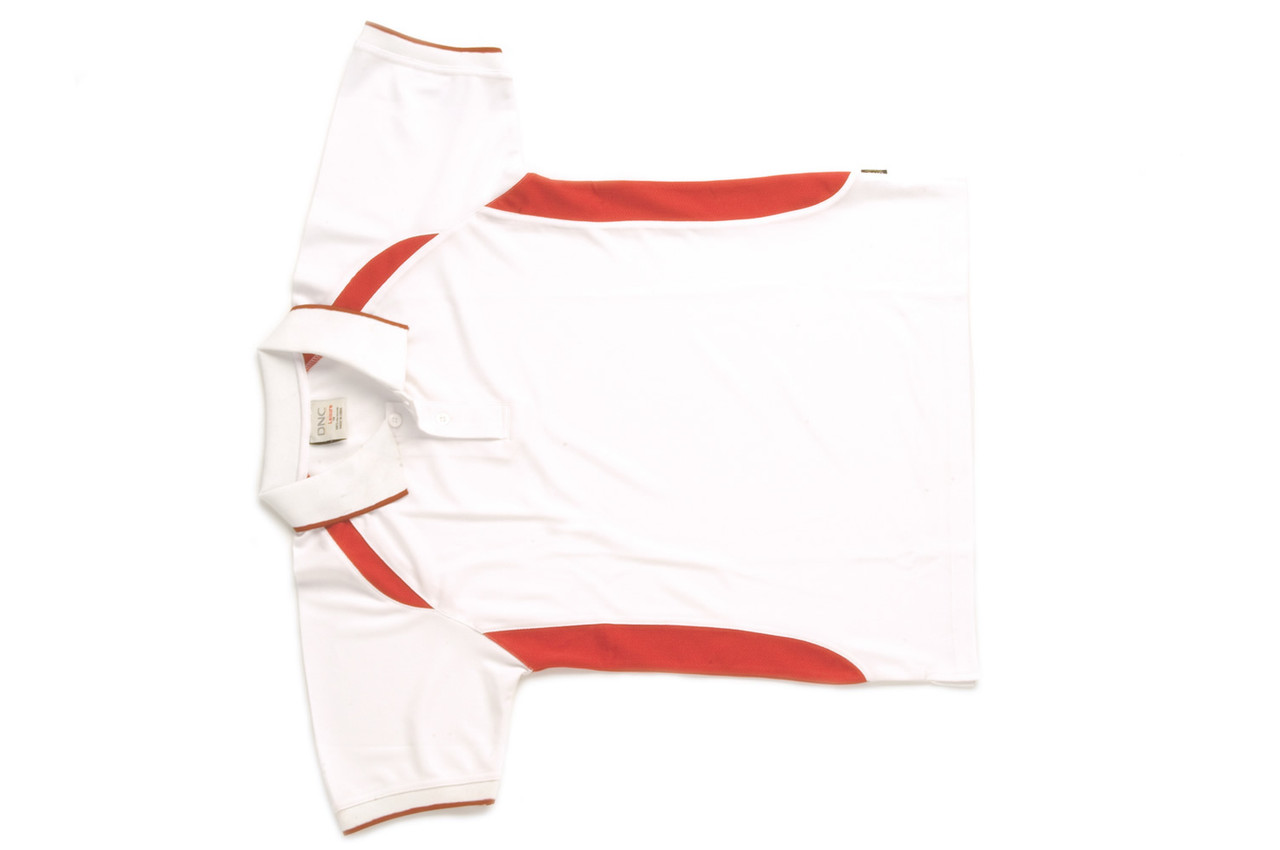 Kids Air Flow Contrast Raglan Mesh Polo