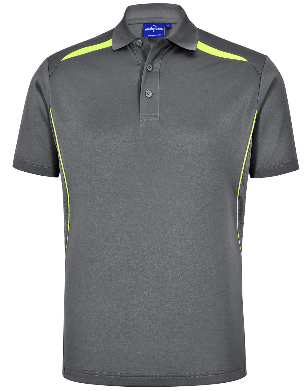 Men's Sustainable Poly/Cotton Contrast Polo