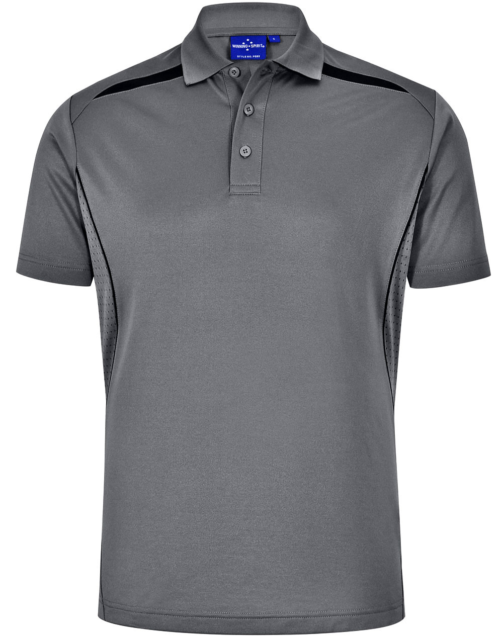 Men's Sustainable Poly/Cotton Contrast Polo