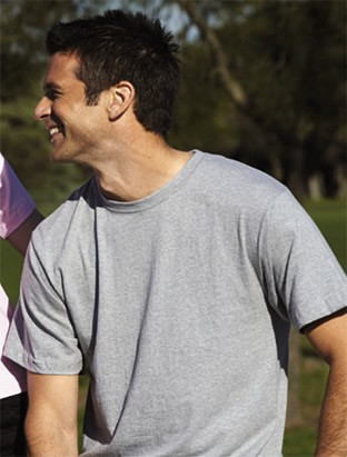 Unisex Adults Plain Cotton T-Shirt