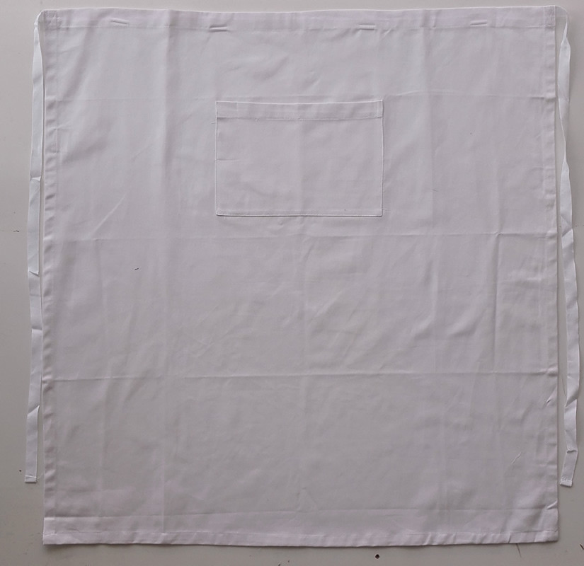 Cotton Drill Continental Apron - With Pocket