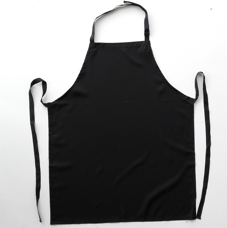 Polyester Drill Full Bib Apron - No Pocket