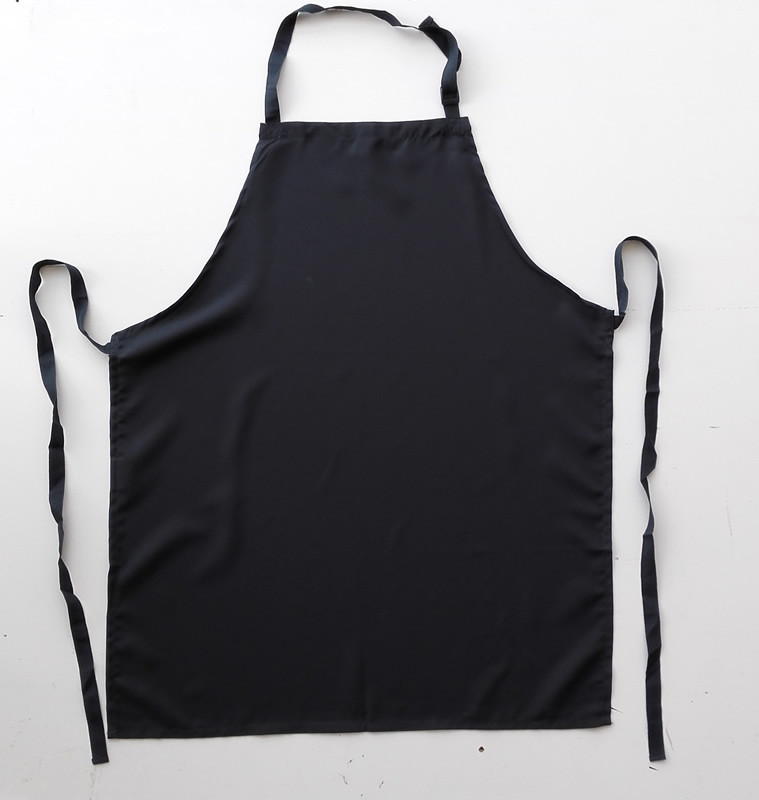 Polyester Drill Full Bib Apron - No Pocket