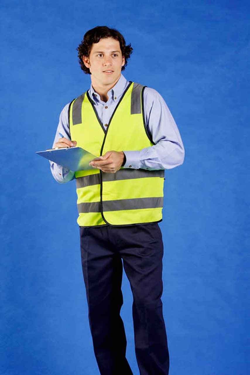 Hi-Vis Safety Vest Taped