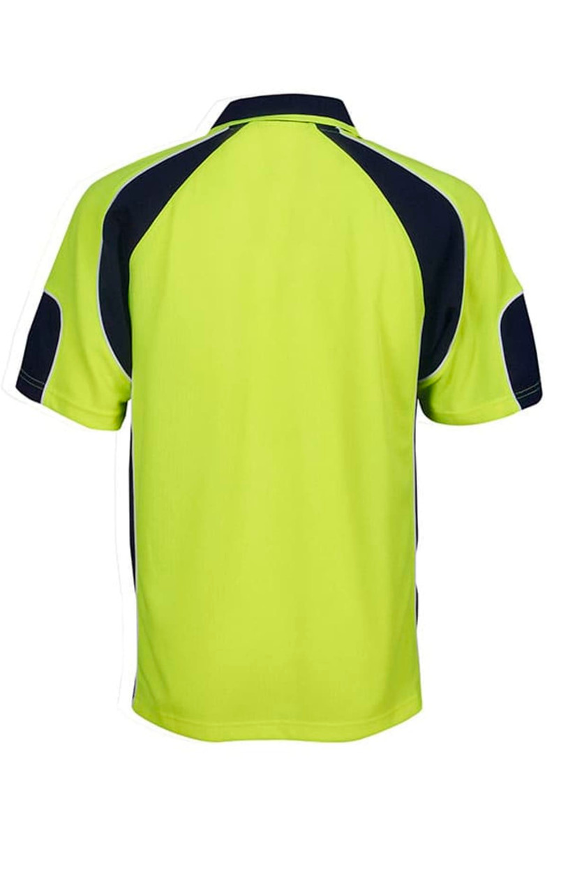 Hi Vis Cooldry Side Panel Polo