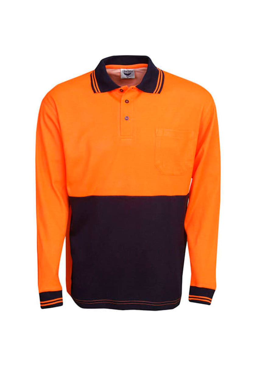 Cotton Back True Dry Hi Vis Polo