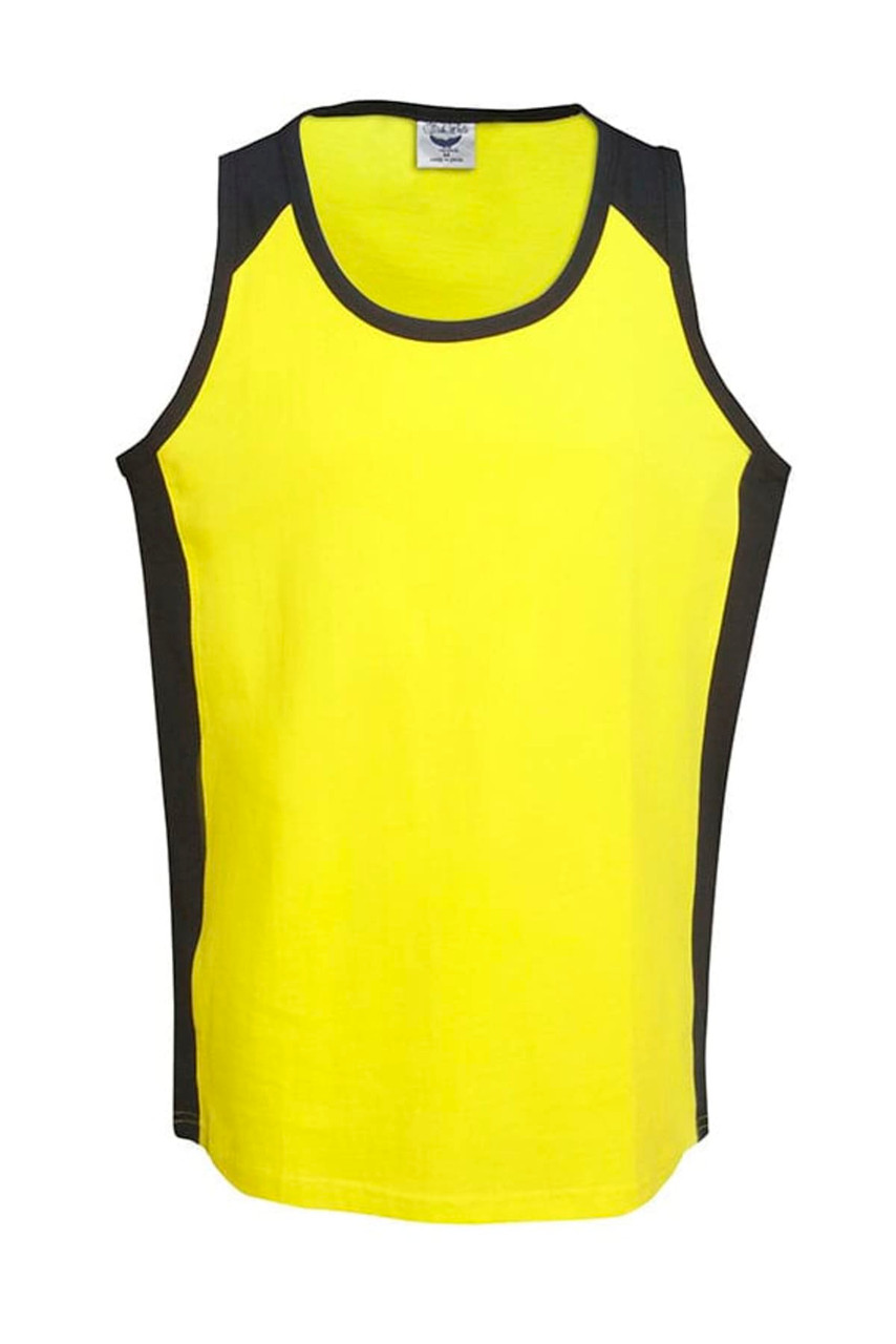 100% Cotton Hi Vis Singlet