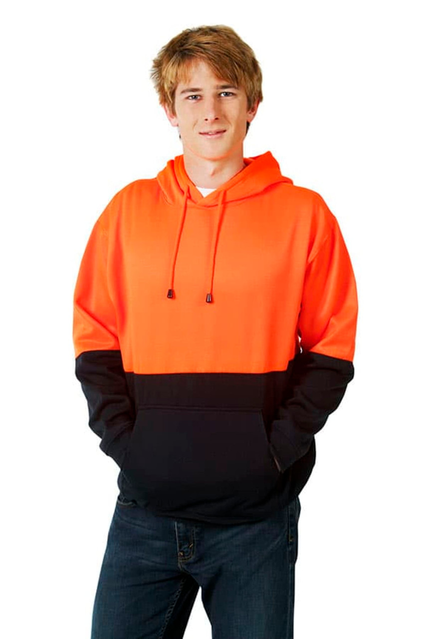 Hi Vis Fleecy Hoodie || 72-F93