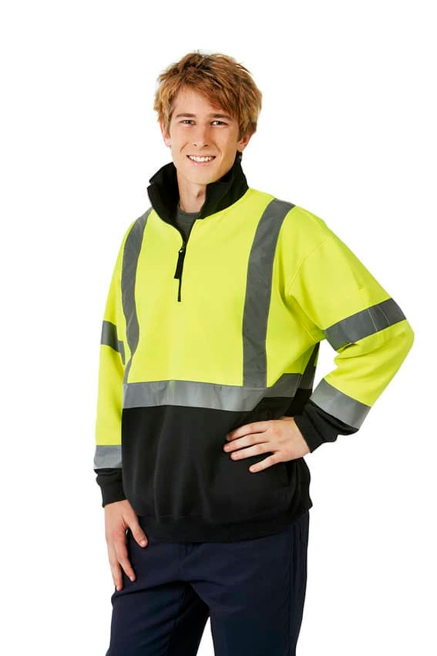 Hi Vis D/N Fleecy Jumper || 72-F95