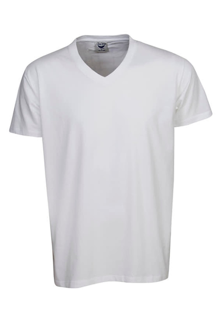 V-Neck Soft-Feel Slim Fit T-Shirt