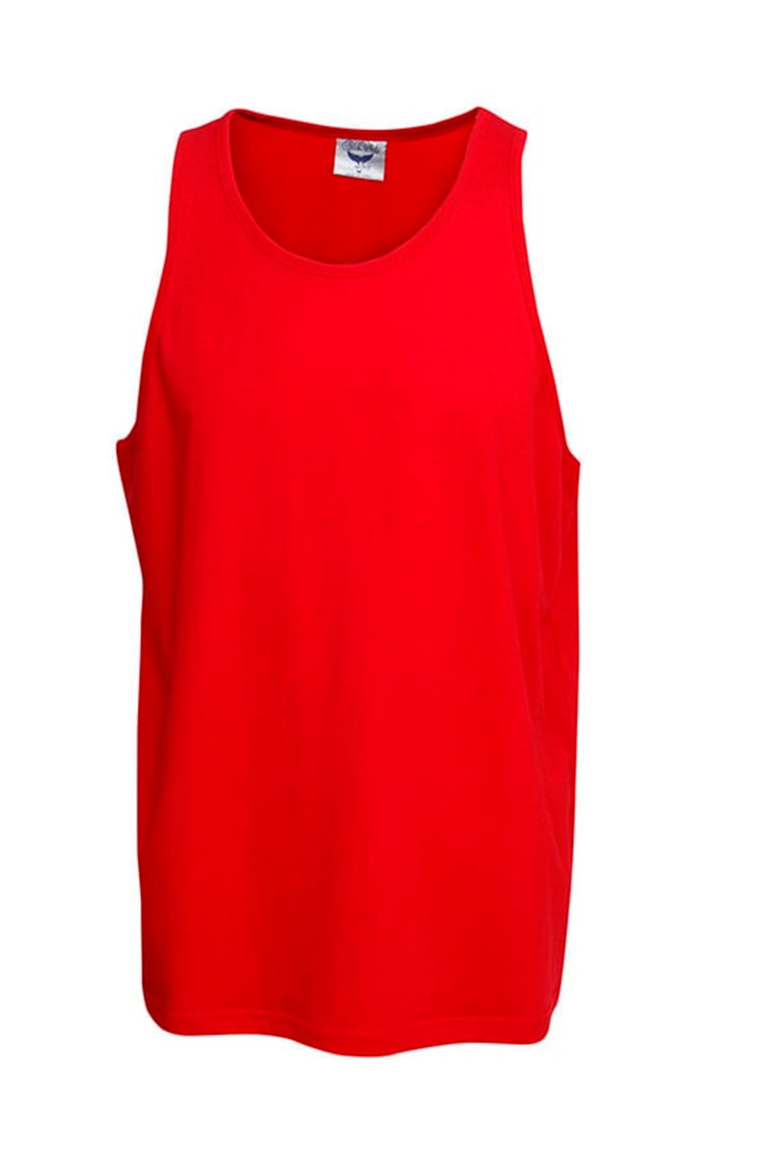 Premium Pre-shrunk Cotton Singlet