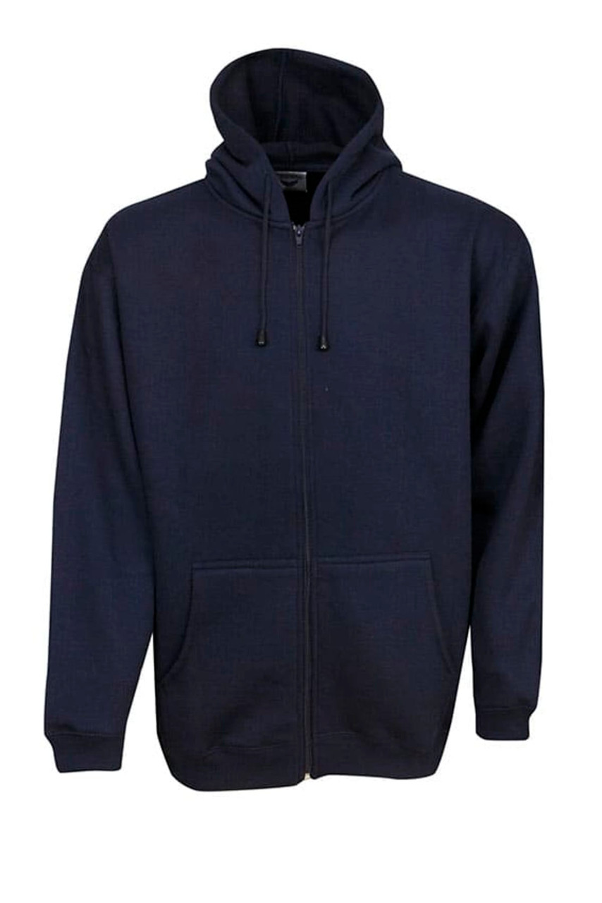 Full Zip Fleecy Hoodie || 72-F04