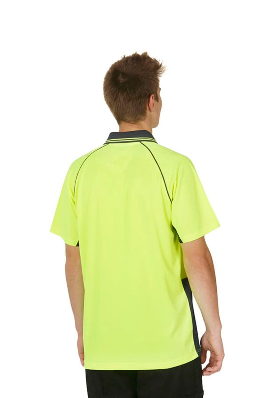 Hi Vis Raglan Sleeve Polo