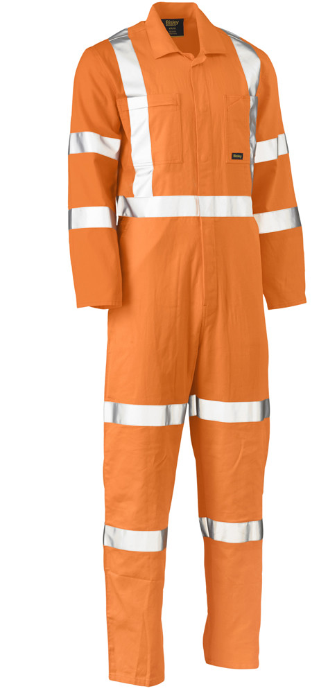 X Taped Biomotion Hi Vis Lightweight Drill Coverall