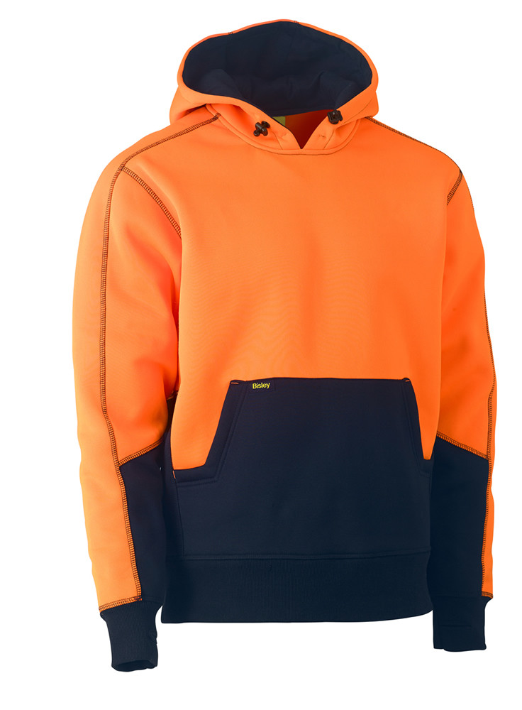 Hi Vis Fleece Hoodie Pullover