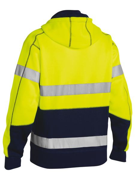 Taped Hi Vis Fleece Hoodie