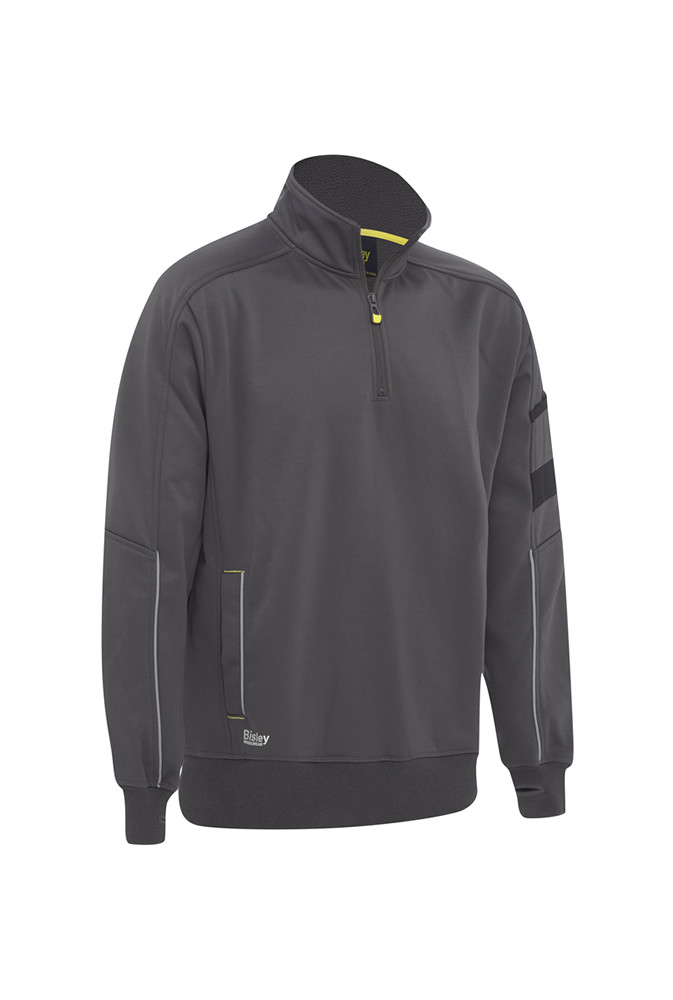 Work Fleece 1/4 Zip Pullover with Sherpa Lining