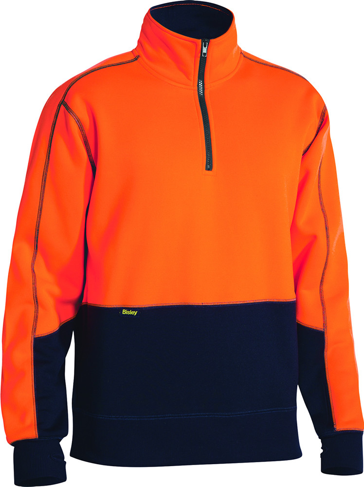 Hi Vis Fleece 1/4 Zip Pullover