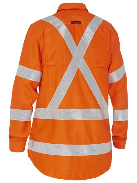 Apex Women's X Taped Biomotion Hi Vis FR Shirt