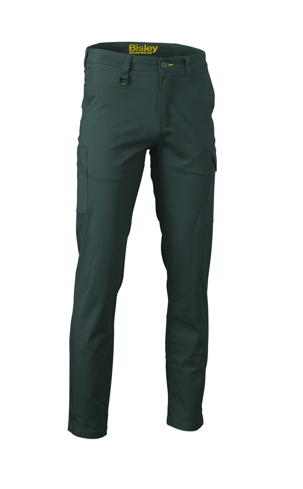 Stretch Cotton Drill Cargo Pants