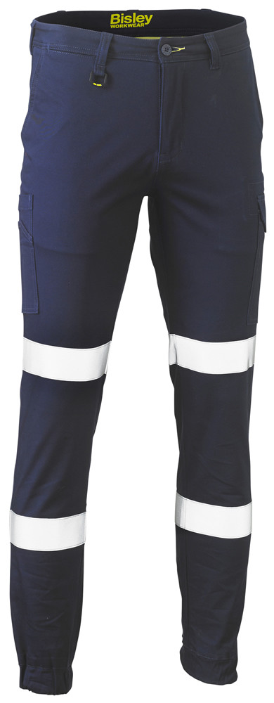 Taped Biomotion Stretch Cotton Drill Cargo Pants || BPC6028T
