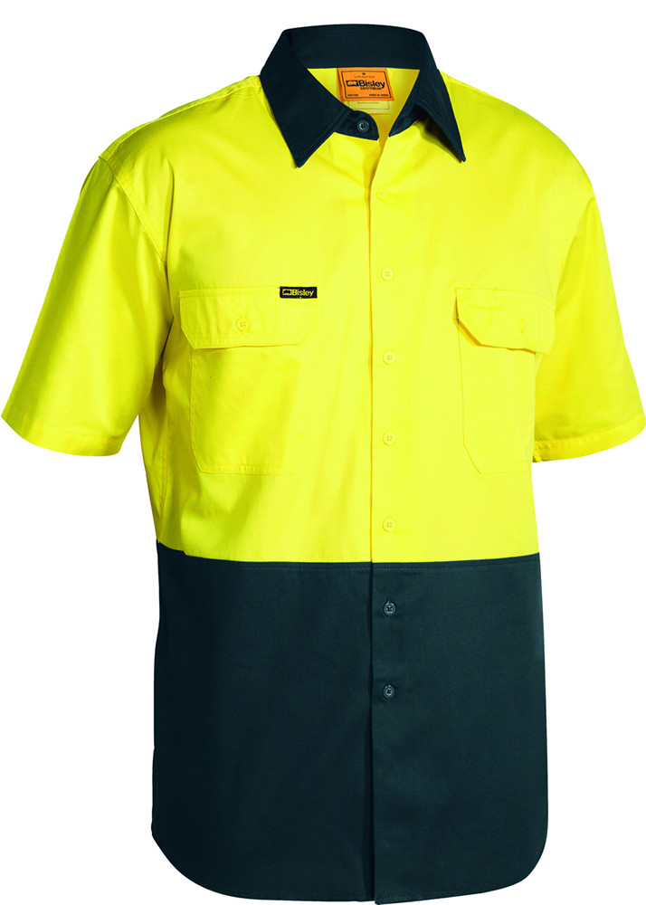 Hi Vis Cool Lightweight Drill Shirt
