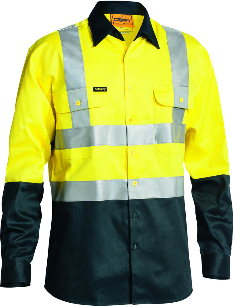 Taped Hi Vis Drill Shirt