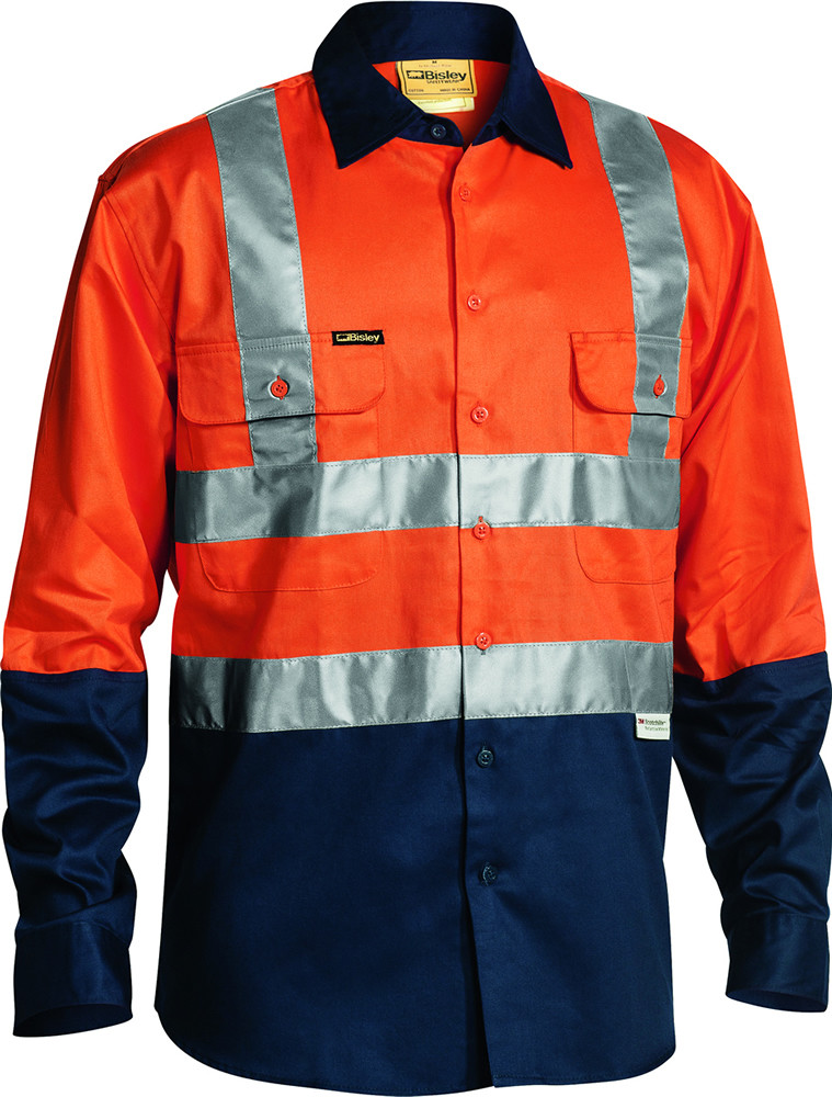 Taped Hi Vis Drill Shirt
