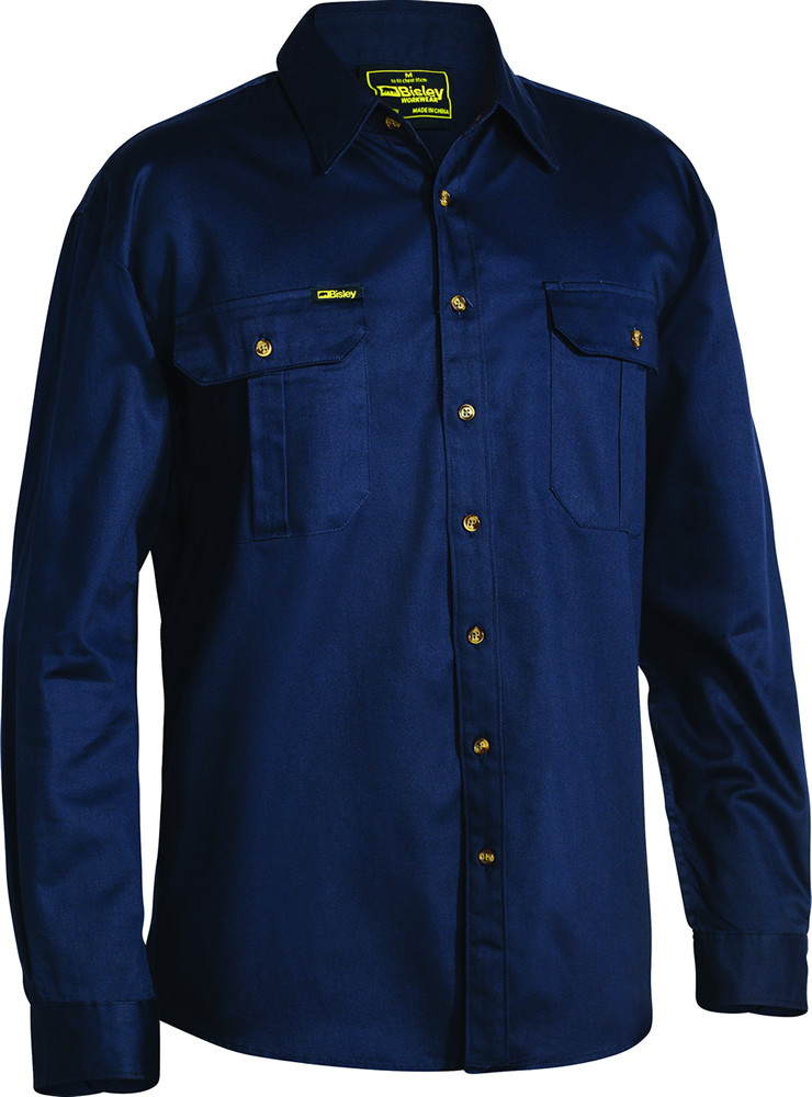 Original Cotton Drill Shirt - Long Sleeve