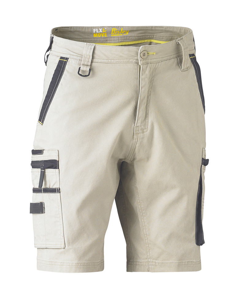 Flex & Move Stretch Utility Zip Cargo Short