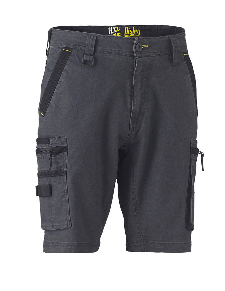 Flex & Move Stretch Utility Zip Cargo Short