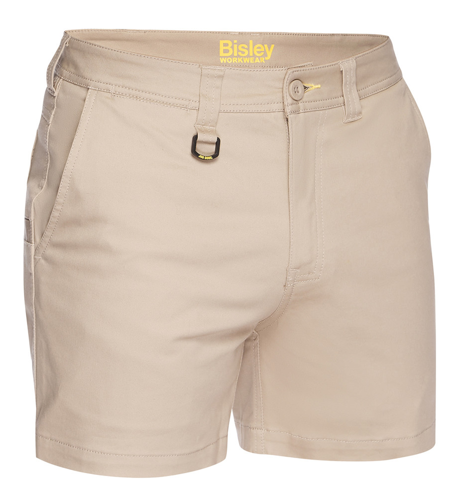 Stretch Cotton Drill Short Short