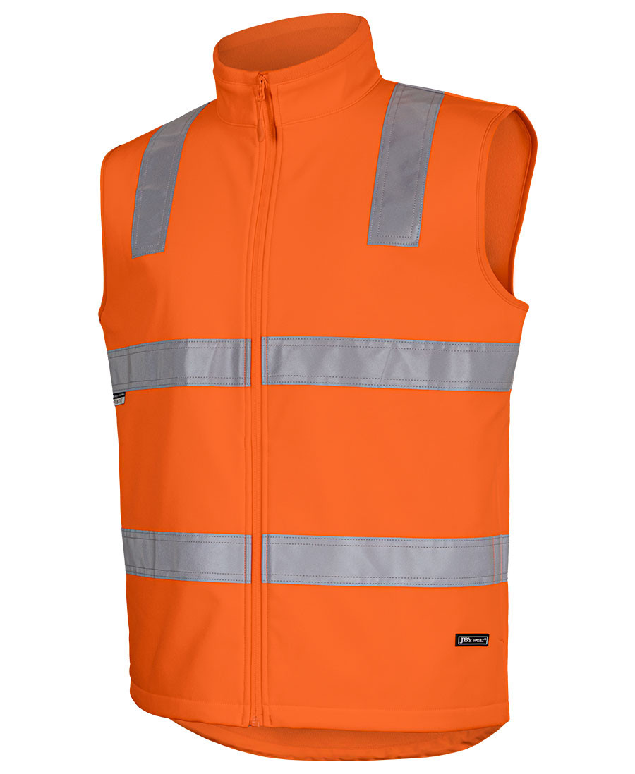 Hi Vis (D+N) Softshell Vest