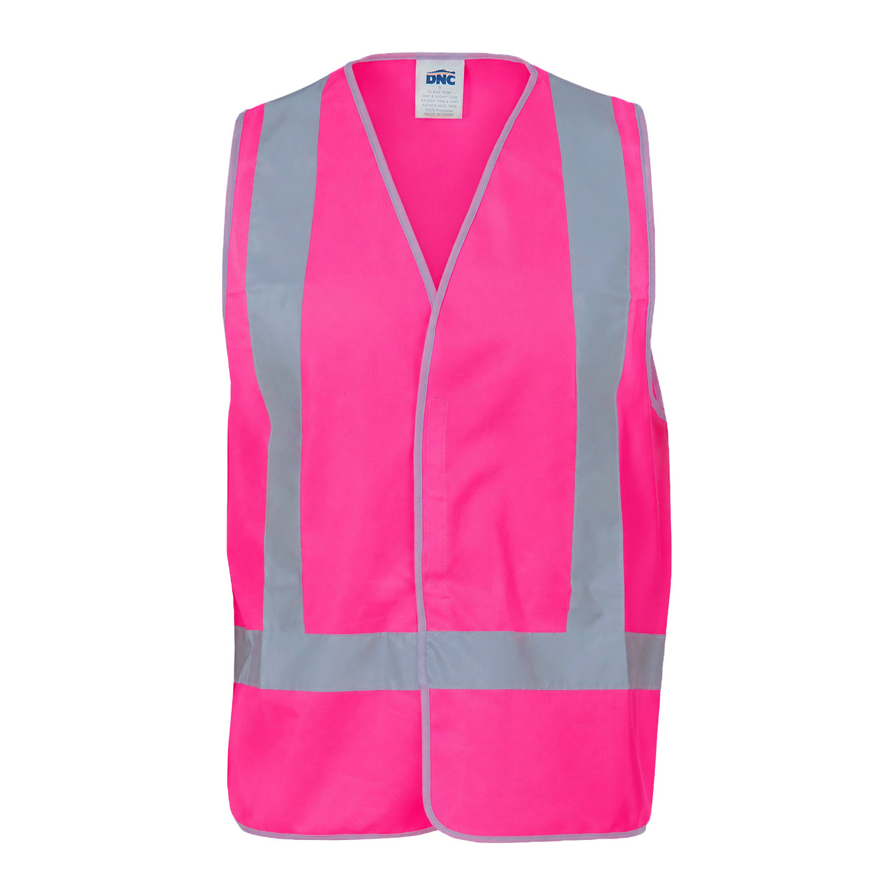 Day/Night Safety Vests with H-Pattern