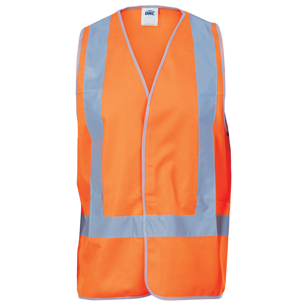 Day/Night Safety Vests with H-Pattern