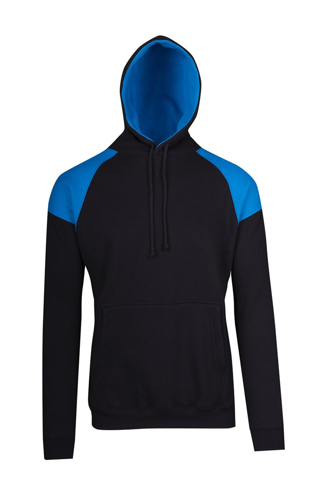 Men's Shoulder Contrast Panel Hoodie