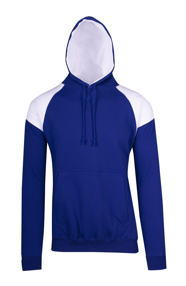 Men's Shoulder Contrast Panel Hoodie