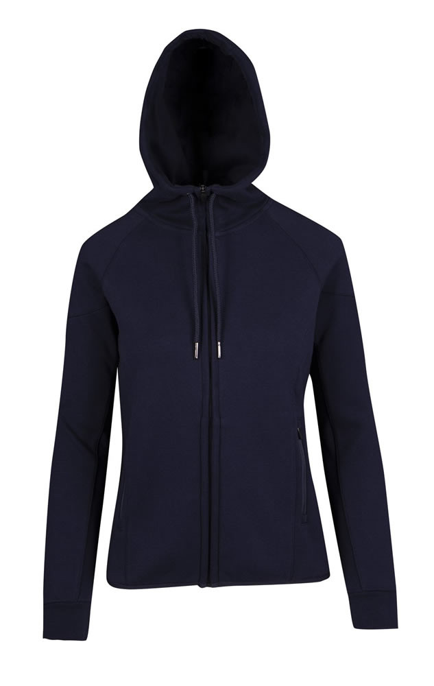 Ladies/Junior 320gsm Soft Cotton/Bonded Polar Fleece Hoodie