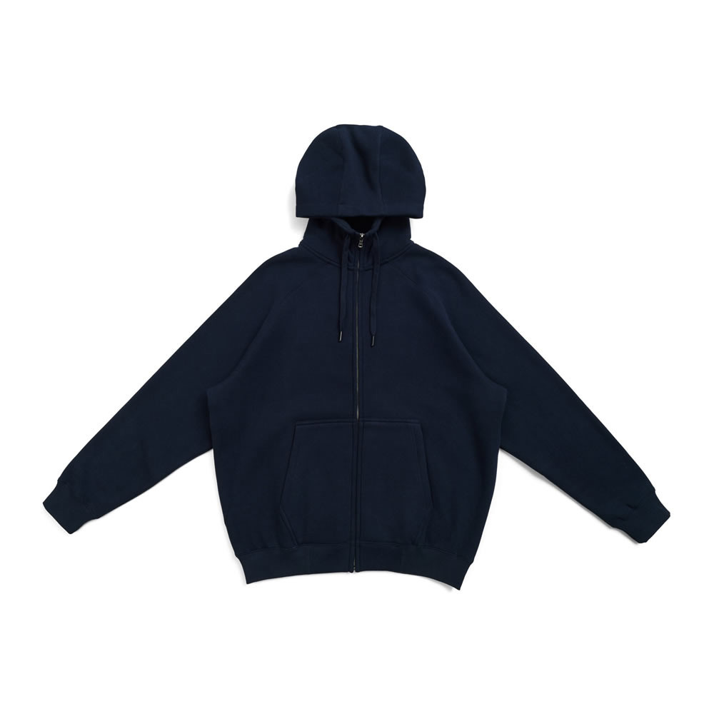 Men's Cotton Care Kangaroo Pocket Zipper Hoodie