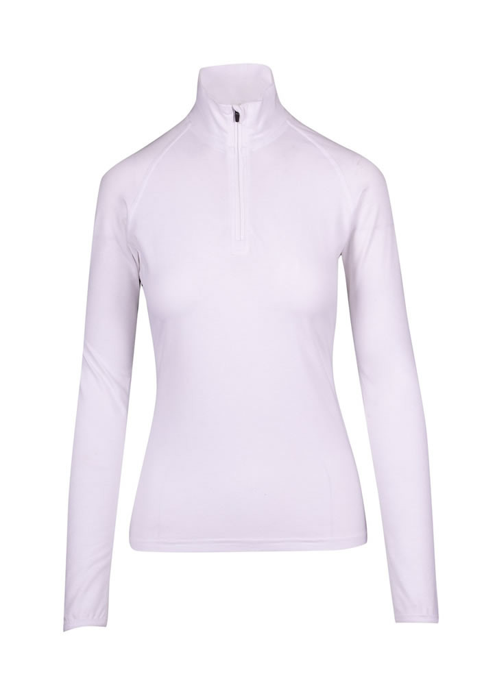 Ladies Greatness Half Zip Mock Neck