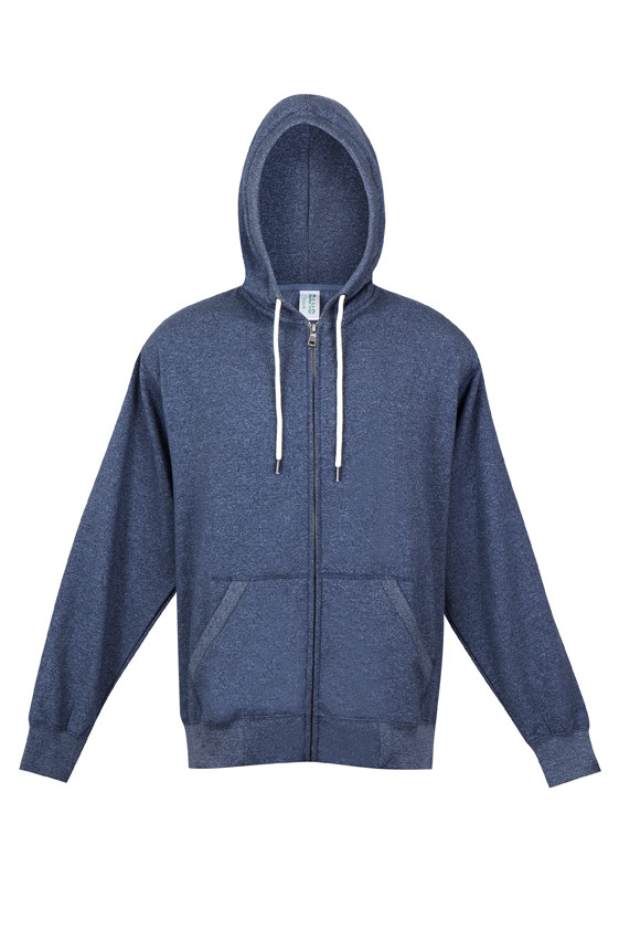 Mens Greatness Heather Zip Hoodie